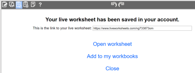 LiveWorkSheets